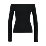 Kobiety T SHIRT TOP | Samsøe Samsøe Bluzka z długim rękawem - black/czarny - XM84835