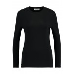 Kobiety T SHIRT TOP | Samsøe Samsøe ESTER - Bluzka z długim rękawem - black/czarny - LT32931