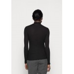 Kobiety T SHIRT TOP | Samsøe Samsøe NELLI - Bluzka z długim rękawem - black/czarny - DA97045