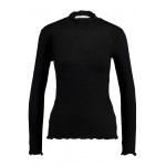 Kobiety T SHIRT TOP | Samsøe Samsøe NELLI - Bluzka z długim rękawem - black/czarny - DA97045