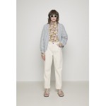 Kobiety T SHIRT TOP | Selected Femme SLFOTTILIA LS ROLL NECK TOP - Bluzka z długim rękawem - double cream/beżowy - AN10157
