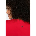 Kobiety T SHIRT TOP | Sheego Bluzka z długim rękawem - mohnrot/czerwony - HC92335