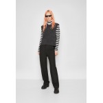 Kobiety T SHIRT TOP | Stieglitz GIA - Bluzka z długim rękawem - black/white/czarny - JU41766