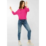 Kobiety T SHIRT TOP | Street One 3/4 ÄRMEL - Bluzka z długim rękawem - pink/różowy neon - WH80175