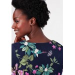 Kobiety T SHIRT TOP | Tom Joule HARBOUR PRINT - Bluzka z długim rękawem - navy floral botanical small/granatowy - GX22606