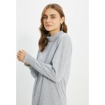 Kobiety T SHIRT TOP | Trendyol Bluzka z długim rękawem - grey/szary - DM38909