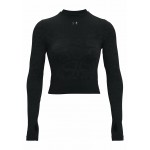 Kobiety T SHIRT TOP | Under Armour RUSH SEAMLESS - Bluzka z długim rękawem - black/czarny - BJ53289