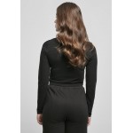 Kobiety T SHIRT TOP | Urban Classics Bluzka z długim rękawem - black/czarny - PX65335