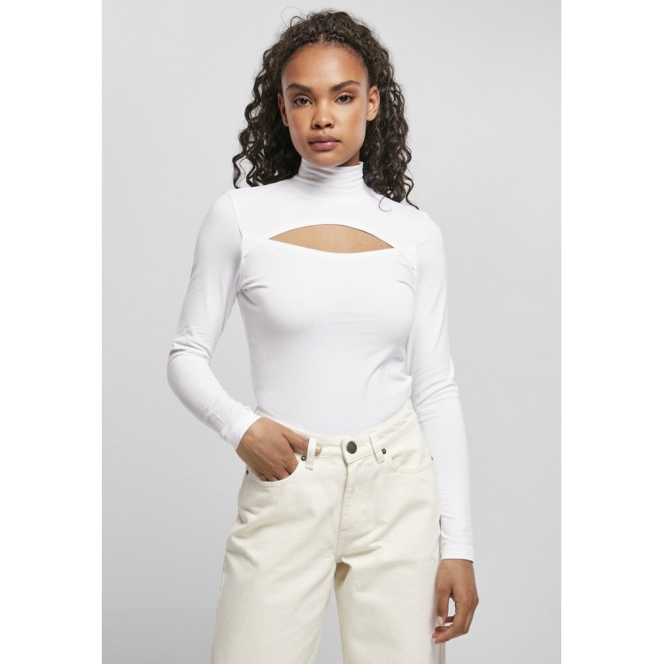 Kobiety T SHIRT TOP | Urban Classics Bluzka z długim rękawem - white/biały - FB22092