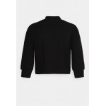 Kobiety T SHIRT TOP | Vero Moda Petite VMIDA CROP - Bluzka z długim rękawem - black/czarny - CY51524