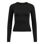 Kobiety T SHIRT TOP | Vila SLIM FIT - Bluzka z długim rękawem - black/czarny - MX84199