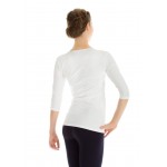 Kobiety T SHIRT TOP | Winshape Bluzka z długim rękawem - white/biały - QO83576