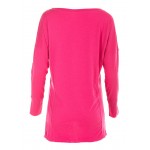Kobiety T SHIRT TOP | Winshape MCS003 ULTRA LIGHT - Bluzka z długim rękawem - deep pink/różowy - TX45926