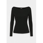 Kobiety T SHIRT TOP | Zign Bluzka z długim rękawem - black/czarny - FU62527