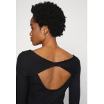 Kobiety T SHIRT TOP | Zign REDEZIGN - Bluzka z długim rękawem - black/czarny - CQ87248